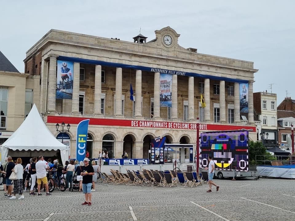 Hedicom Adhesif Decoratif Championnat Cyclisme Hazebrouck